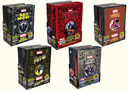tour de magie : Collection 5 Jeux Marvel Truqués (+ Etuis Metalliques)