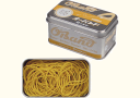 tour de magie : Elastiques Japonais (Boite de 200 / Jaunes)  3,8 cm