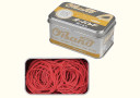 tour de magie : Elastiques Japonais (Boite de 200 / Rouges) 3,8 cm