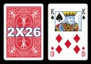 tour de magie : Forcing Bicycle 4-Index Deck 2x26