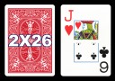 Baraja de forzaje Bicycle indice grande 2x26
