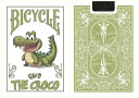 tour de magie : Jeu Bicycle Gino le Croco