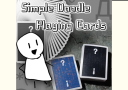 tour de magie : Simple Doodle Playing Cards (Mono) 