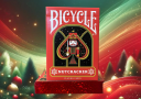 tour de magie : Baraja Bicycle Nutcracker (Rojo) Gilded