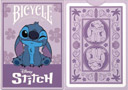 tour de magie : Bicycle Disney Stitch Purple Playing Cards