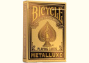 tour de magie : Bicycle Metalluxe Gold Cards