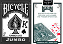 Bicycle Jumbo Index Playing Cards (Black)