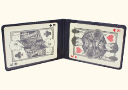 Horizontal Holder Deluxe (2 transparent pockets)