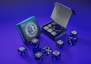 Set of 9 Clear Forcing Dice