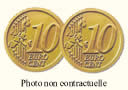 Cascarilla Moneda - 10 cts €