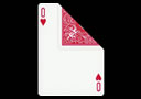 0 of Hearts BICYCLE Card