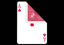 Reverse color Card Ace of Clubs