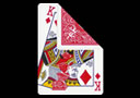 Shattered King of Diamonds BICYCLE Card