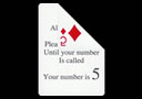 Accomplice 5 of Diamonds BICYCLE Card