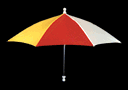 Multicolor appearing umbrella - unit