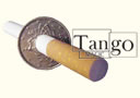 Cigarette thru coin - 50 cts € Two Sides