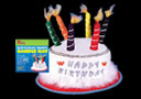 Happy Birthday Hat with Candles