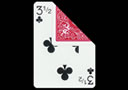 3 & 1/2 of Clubs BICYCLE Card