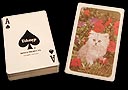 Illustrated TRUMP Deck - Cat & flowers