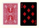 8 of Diamonds Tiger Face BICYCLE Card