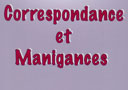 article de magie Correspondance et Manigances