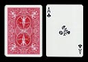 Shattered Ace of Clubs BICYCLE Card