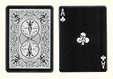 Shattered Ace of Clubs BICYCLE Tiger Card
