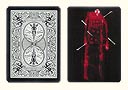 4 of Hearts Robot BICYCLE Card Tiger