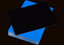 Cartes de manipulation bleues à dos noir