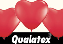 article de magie Ballons Qualatex coeurs Rouges