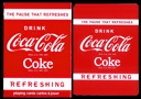 Coca-Cola Refreshing BICYCLE Deck