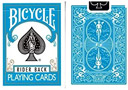 Jeu Bicycle à dos Bleu Turquoise