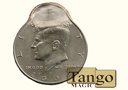 Streched coin half dollar
