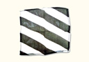 article de magie Foulard en soie Zebra (22,5 x 22,5 cm)