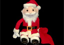 article de magie Marionnette Père Noël ventriloquie