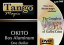 tour de magie : Boîte Okito Aluminium 1 Dollar