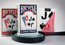 article de magie Jeu Bicycle Large Print