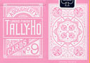 article de magie Jeu TALLY-HO Fan Reverse (Rose)