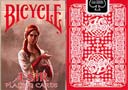 Bicycle Aesir Viking Gods Deck Red