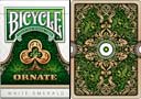 tour de magie : Baraja Ornate Emerald (white edition)