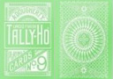 tour de magie : Reverse Green Circle Back TALLY-HO Deck