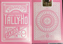 tour de magie : Reverse Pink Circle Back TALLY-HO Deck