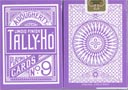 Reverse Purple Circle Back TALLY-HO Deck