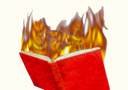 tour de magie : Fire book gimmick