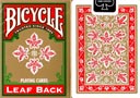 Baraja Bicycle Leaf Back Gold