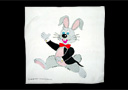 article de magie Foulard Lapin new (60 x 60 cm)