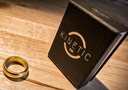 Kinetic PK Ring (Gold) Curved size 9 by Jim