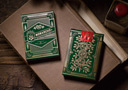 Green Monarchs Playing Cards 