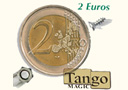 tour de magie : 2 Euros Magnétique (Puissant)
