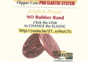 article de magie Flipper Coin 1 Penny cts (Pro Elastic) 